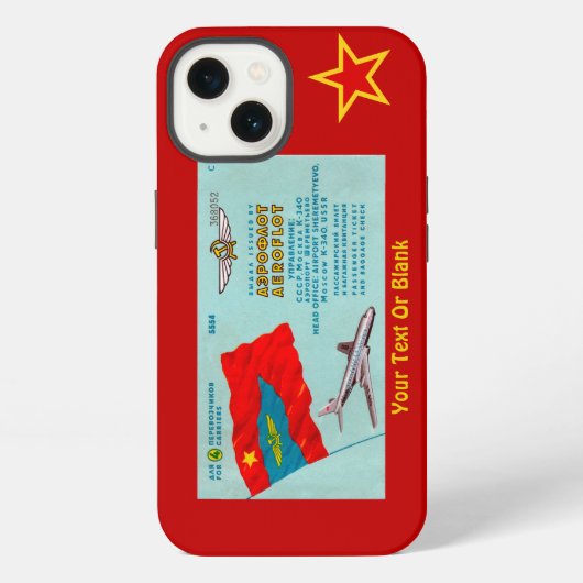 Etui iPhone 13 Coque iphone Coque-Mate pour billets passagers Aer (Verso)