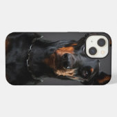 Etui iPhone 13 Coque iphone de dobermann (Verso Horizontal)