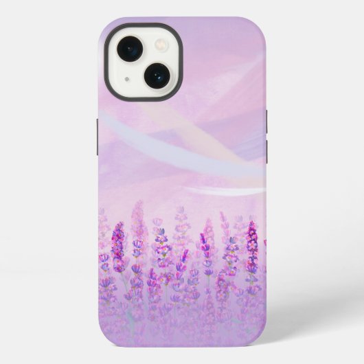 Etui iPhone 13 Coque iphone de lavande (Verso)