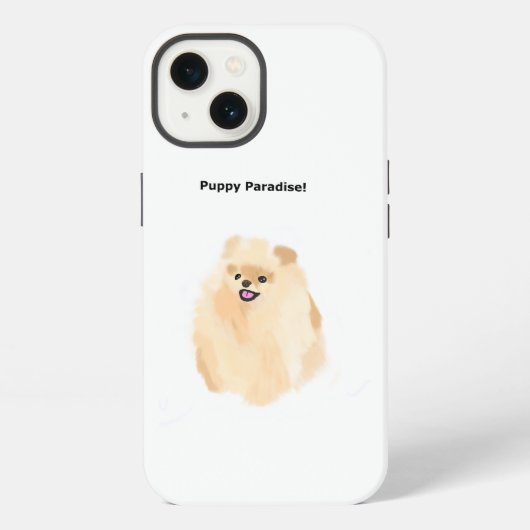 Etui iPhone 13 Coque iphone de Puppy Paradise (Verso)