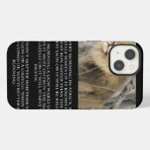 Etui iPhone 13 Coque iphone de téléphone portable de citation de (Verso Horizontal)