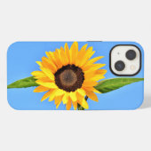 Etui iPhone 13 Coque iphone de tournesol jaune (Verso Horizontal)