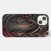 Etui iPhone 13 Coque iphone d'élégance gothique (Verso Horizontal)