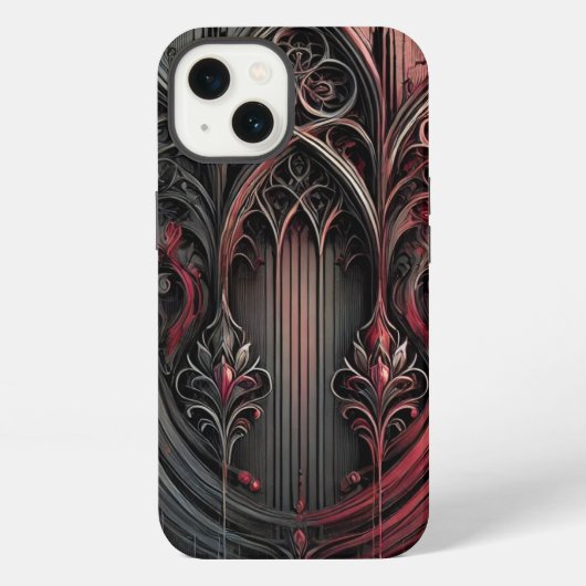 Etui iPhone 13 Coque iphone d'élégance gothique (Verso)