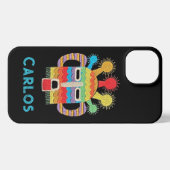 Etui iPhone 13 coque iphone - Diablo Huma Artwork, Noir (Verso Horizontal)