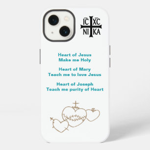 Etui iPhone 13 Coque iphone du Rosaire des Coeurs