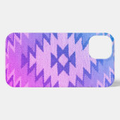 Etui iPhone 13 Coque iphone du sud-ouest - Bleu clair et violet (Verso Horizontal)