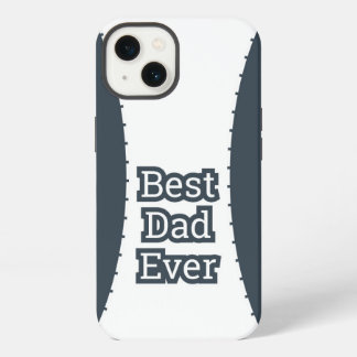 Etui iPhone 13 Coque iPhone Gris Charbon Meilleur Papa