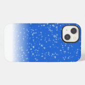 Etui iPhone 13 Coque iphone OtterBox Texture bleu cool (Verso Horizontal)