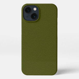 Etui iPhone 13 COQUE IPHONE photo en toile verte OD