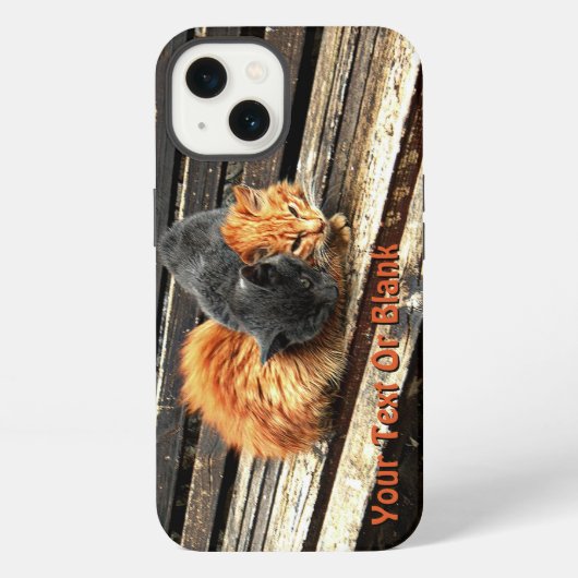 Etui iPhone 13 Coque-Mate Cuties Catnap coque iphone (Verso)