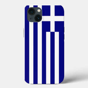 Etui iPhone 13 Coque-Mate de pomme patriotique, drapeau grec