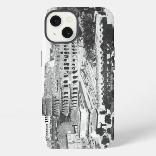 Etui iPhone 13 Coque mobile Colosseum 1890 (Verso)