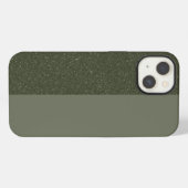 Etui iPhone 13 Coque personnalisé Moss Green Split iPhone 13 (Verso Horizontal)