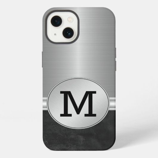 Etui iPhone 13 Coques Monogrammes Hommes de luxe (Verso)