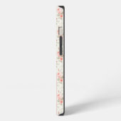 Etui iPhone 13 Coquette Monogram Rose Bow (Côté gauche)
