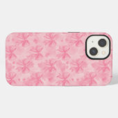 Etui iPhone 13 Coquette Pink Bows (Verso Horizontal)