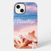 Coquilles de plage de la mer Paradis