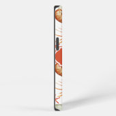 Etui iPhone 13 Coral With Shells & Crabs Pattern | monogram (Côté droit)