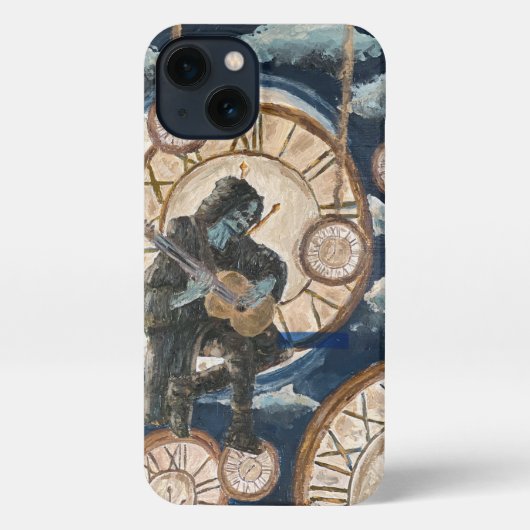 Etui iPhone 13 Cordes intemporelles (Verso)
