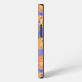 Etui iPhone 13 Correctif Citrouille violet (Côté gauche)