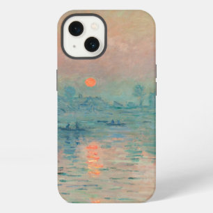 Etui iPhone 13 Coucher de soleil de Monet sur la Seine Impression