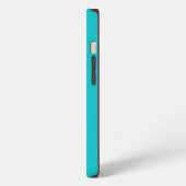 Etui iPhone 13 Couleur solide clair turquoise (Côté gauche)