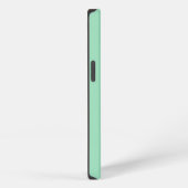Etui iPhone 13 Couleur solide verte marine (Côté droit)