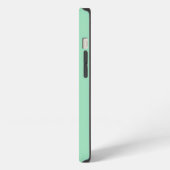 Etui iPhone 13 Couleur solide verte marine (Côté gauche)