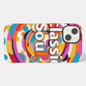 Etui iPhone 13 "Couleurs du Rythme" (Verso Horizontal)