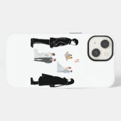 Etui iPhone 13 Couples conception de couverture mobile iphone (Verso Horizontal)