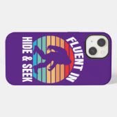 Etui iPhone 13 Courant à cache-cache drôle Bigfoot (Verso Horizontal)