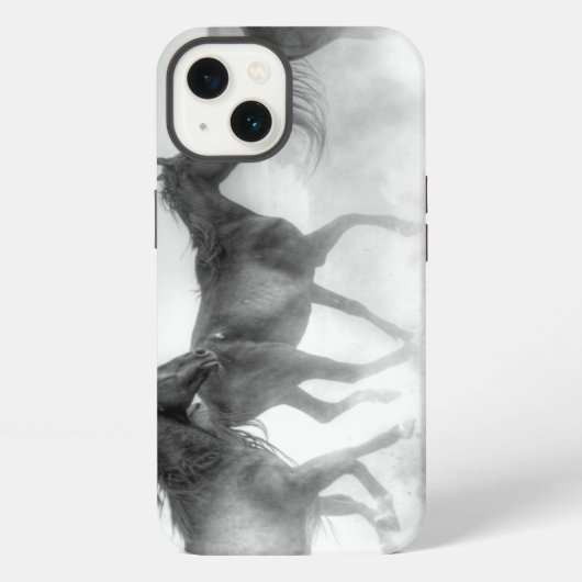 Etui iPhone 13 Course de mustang (Verso)