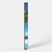 Etui iPhone 13 coussin de plage exotique (Côté droit)