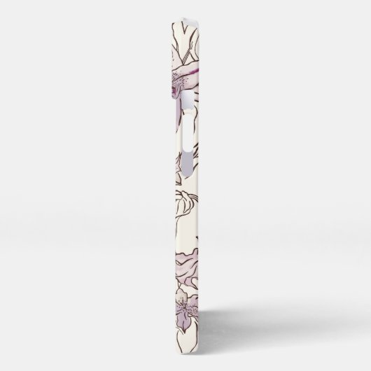 Etui iPhone 13 Couverture iPhone Lily (Côté gauche)