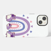 Etui iPhone 13 Couverture téléphonique Capybara (Verso Horizontal)