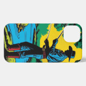 Etui iPhone 13 Cowboy Fisherman on Riverbank (Verso Horizontal)