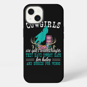 Etui iPhone 13 Cowgirls sont les anges les plus fous de Dieu Cour