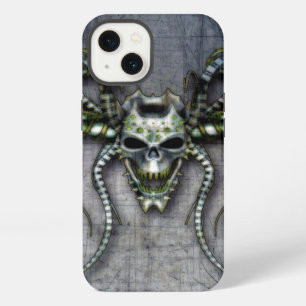 Etui iPhone 13 Crâne Alien