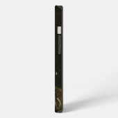 Etui iPhone 13 Crâne avec cigarette Van Gogh (Côté gauche)
