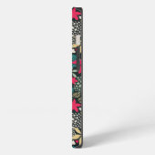 Etui iPhone 13 Crâne dans les fleurs (Côté gauche)