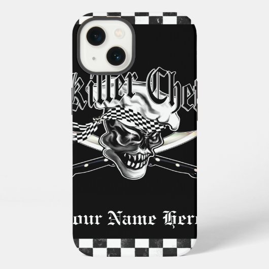 Etui iPhone 13 Crâne de chef 5 (Verso)