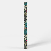 Etui iPhone 13 Crâne en fleurs (Côté droit)