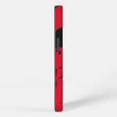 Etui iPhone 13 Crâne Rouge (Côté droit)