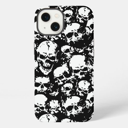 Etui iPhone 13 Crânes (Verso)