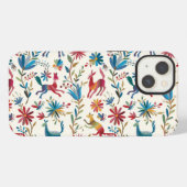 Etui iPhone 13 Création inspirée d'Otomi (Verso Horizontal)