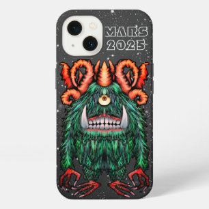 Etui iPhone 13 Créature Alien Mars Cyclop