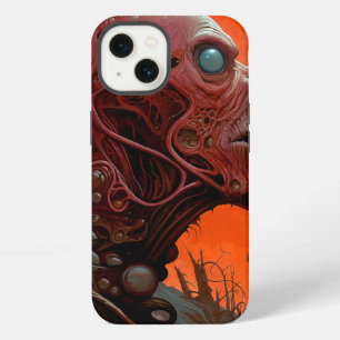 Etui iPhone 13 Créature Alien Sci-fi Horreur Art