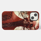 Etui iPhone 13 Créature Alien Sci-fi Horreur Art (Verso Horizontal)