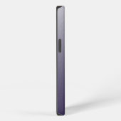 Etui iPhone 13 cristaux violets (Côté droit)